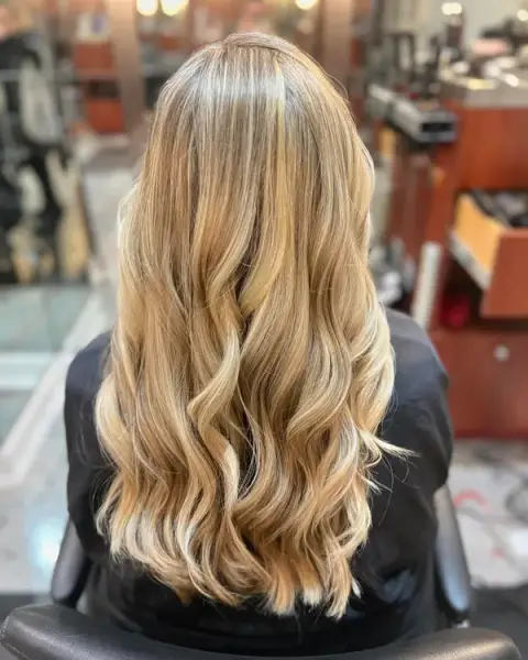 Layered haircut at Backstage Salon Croton-on-Hudson